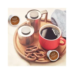 Keurig K-Cups<Cafe Escapes Cafe Caramel Coffee, Keurig K-Cup Pod, 96/Carton (GMT6813CT)