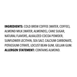 Coffee<CALIFIA FARMS Cold Brew with Almond Milk Mocha Noir 10.5 oz, 8/Pack (902-00446)