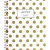 Cambridge 1-Subject Professional Notebooks, 7" x 9.5", Wide Ruled, 80 Sheets, Gold (59016) Hot