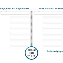 Cambridge 1-Subject Professional Notebooks, 8.5