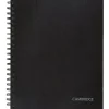 Cambridge 1-Subject Professional Notebook, 8.5" x 11", Wide Ruled, 96 Sheets, Black (06100) Outlet