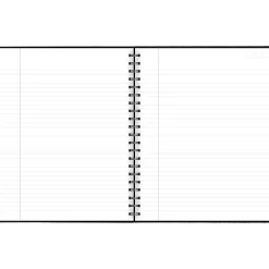 Cambridge 1-Subject Professional Notebook, 8.5" x 11", Wide Ruled, 96 Sheets, Black (06100) Outlet