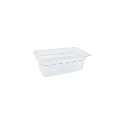 Food Storage Containers<Cambro 1/4 Size 4" Deep Camwear® Food Pan, 3 4/5" H x 6 1/3" W x 10 2/5" D, Clear (44CW135)