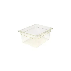Food Storage Containers<Cambro 1/2 Size 6" Deep H-Pan™ Food Pan, 12 3/4" L x 10 7/16" W, Amber (26HP150)