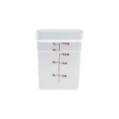 Food Storage Containers<Cambro CamSquare White Food Storage Container, 8 qt. (78498)