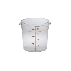 Food Storage Containers<Cambro RFSCW18, 18 qt Polycarbonate Food Storage Container - Camwear Round