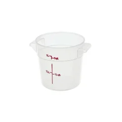Food Storage Containers<Cambro RFS1PP190, 1 qt Polypropylene Round Food Storage Container