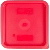 Food Storage Containers<Cambro SFC6-451, Winter Rose Lid for 6 & 8 qt Camsquares