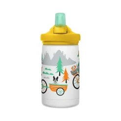 Water Bottles<CamelBak Eddy + Kids Water Bottle, Biking Dogs, 12 Oz. (2665107035)