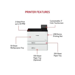 Instant Photo Printers<Canon imageCLASS LBP674Cdw Wireless Color Laser Printer (5456C006)