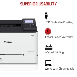 Color Printers<Canon imageCLASS LBP632Cdw Wireless Color Laser Printer, Single-Function, Print (LBP632CDW)