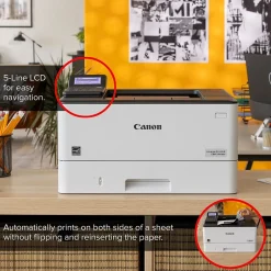 Black & White Printers<Canon imageCLASS LBP246dw Laser Printer, Single-Function, Print (5952C005)