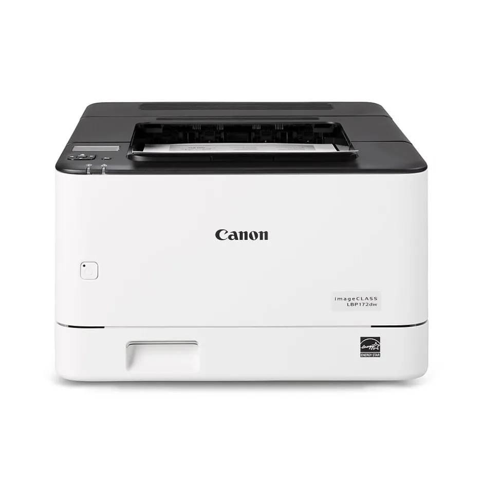 Black & White Printers<Canon imageCLASS LBP172dw Wireless Black & White Laser Printer, Single-Function, Print (6353C004)