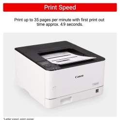 Black & White Printers<Canon imageCLASS LBP172dw Wireless Black & White Laser Printer, Single-Function, Print (6353C004)