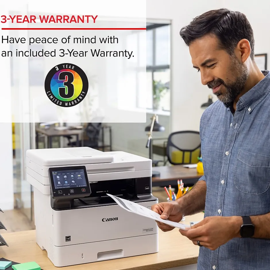 Instant Photo Printers<Canon ImageCLASS MF465dw Wireless Black & White Laser Printer, All-In-One, Print, Scan, Copy, Fax (5951C005)