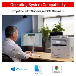 Black & White Printers<Canon imageCLASS MF287dw Wireless Color Laser Printer, All-In-One, Print, Scan, Copy, Fax (6354C011)