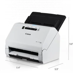 Portable Scanners<Canon imageFORMULA R40 USB Duplex Document Scanner, White (4229C001)
