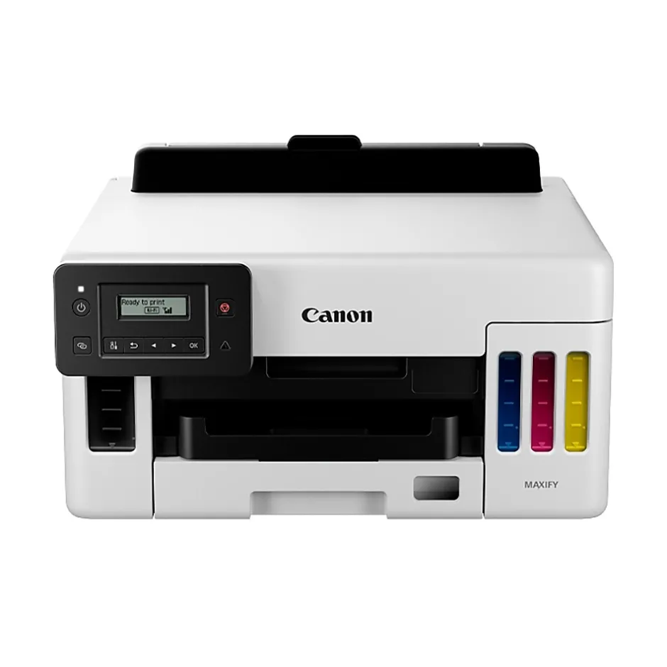 Color Printers<Canon MegaTank MAXIFY GX5020 Inkjet Printer, Single-Function Supertank, Print (5550C002)