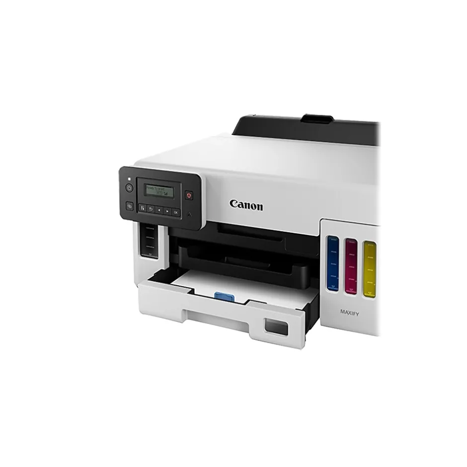 Color Printers<Canon MegaTank MAXIFY GX5020 Inkjet Printer, Single-Function Supertank, Print (5550C002)