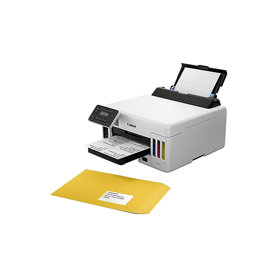 Color Printers<Canon MegaTank MAXIFY GX5020 Inkjet Printer, Single-Function Supertank, Print (5550C002)