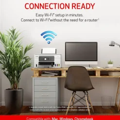 Color Printers<Canon MegaTank MAXIFY GX3020 Wireless Color All-in-One Inkjet Printer (5777C002)