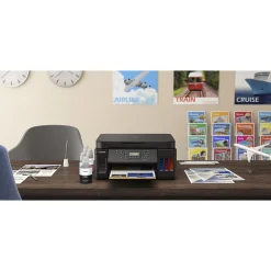 Color Printers<Canon PIXMA MegaTank G6020 Wireless Color Inkjet Printer, All-In-One Supertank, Print, Scan, Copy (3113C002)