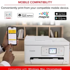 Color Printers<Canon PIXMA TR7820 Inkjet Printer, All-in-One, Print, Scan, Copy (6258C002)