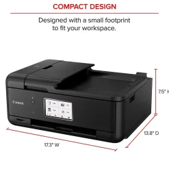 Instant Photo Printers<Canon PIXMA TR8620a Wireless Color Inkjet Printer, All-In-One, Print, Scan, Copy, Fax (TR8620A)
