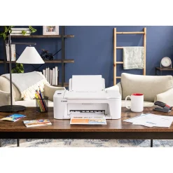 Color Printers<Canon PIXMA TS3720 Inkjet Printer, All-in-One, Print, Scan, Copy (6671C022)
