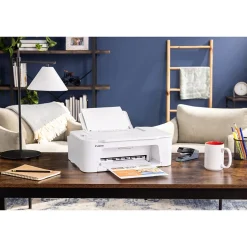 Color Printers<Canon PIXMA TS3720 Inkjet Printer, All-in-One, Print, Scan, Copy (6671C022)