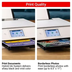 Color Printers<Canon PIXMA TS8820 Wireless Color Inkjet Printer, All-In-One, Print, Scan, Copy (6793C022)