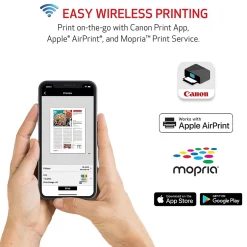 All-In-One Printers<Canon PIXMA TS6420a Wireless Color Inkjet Printer, All-In-One, Print, Scan, Copy (TS6420A BLACK)