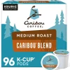 Keurig K-Cups<Caribou Coffee Caribou Blend Coffee Keurig® K-Cup® Pods, Medium Roast, 96/Carton (10307)