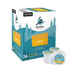 Keurig K-Cups<Caribou Coffee Daybreak Morning Blend Coffee Keurig® K-Cup® Pods, Light Roast, 24/Box (6994)