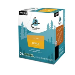 Keurig K-Cups<Caribou Coffee Daybreak Morning Blend Coffee Keurig® K-Cup® Pods, Light Roast, 24/Box (6994)