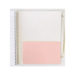 Carolina Pad Keep it in line Professional Notebook, 9.65" x 11.6", College-Ruled, 100 Sheets, Assorted Colors (10000) Clearance
