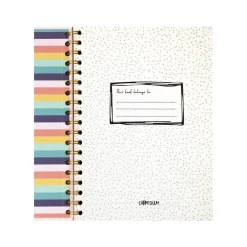 Carpe Diem Ballerina Pink 1-Subject Notebook, 7.5
