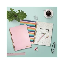 Carpe Diem Ballerina Pink 1-Subject Notebook, 7.5
