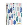 Carpe Diem Feathers 1-Subject Notebook, 7.5" x 9.75", Wide-Ruled, 80 Sheets, Multicolor (9379-CD) Hot