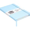 Carpe Diem Sky Blue Journal, 5.24" x 8.27", Wide-Ruled, 192 Pages (9374-CD) New