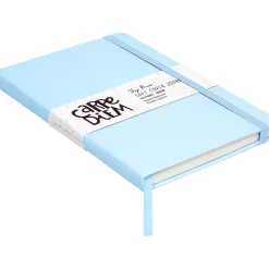 Carpe Diem Sky Blue Journal, 5.24" x 8.27", Wide-Ruled, 192 Pages (9374-CD) New