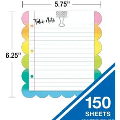 Online Take Note Notepad Set, Multicolored (145401) Classroom Paper