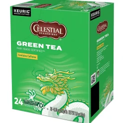 Tea<Celestial Seasonings Green Tea, Keurig® K-Cup® Pods, 24/Box (14734)