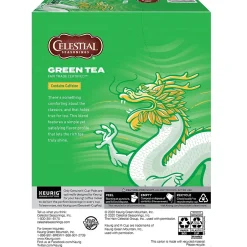 Tea<Celestial Seasonings Green Tea, Keurig® K-Cup® Pods, 24/Box (14734)