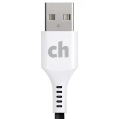 Lightning Cables<cellhelmet Charge and Sync USB-C to USB-A Round Cable, 6' (CABLE-C-A-6-R-G)