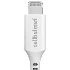 cellhelmet Charge and Sync USB-C to Lightning Round Cable, 1' (CABLE-R-LIGHT-TYPE-C-1)