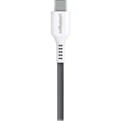 cellhelmet Charge and Sync USB-C to USB-C Round Cable, 10' (CABLE-C-C-10-R-G)
