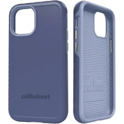 Cell Phone Cases<cellhelmet Fortitude Rugged Case for iPhone 12 mini, Shock Absorbing, Blue (CHELCFORTI54SB)