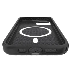 Cell Phone Cases<cellhelmet Fortitude Series MagSafe Phone Case for iPhone 15 (6.1"), Onyx Black (C-FORT-i15-6.1-OB)