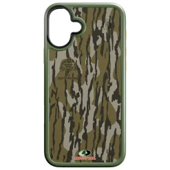 Cell Phone Cases<cellhelmet Fortitude Series MagSafe Phone Case for iPhone 16 Plus, Shock Absorbing, Mossy Oak Bottom Lands (CF-105-MO)